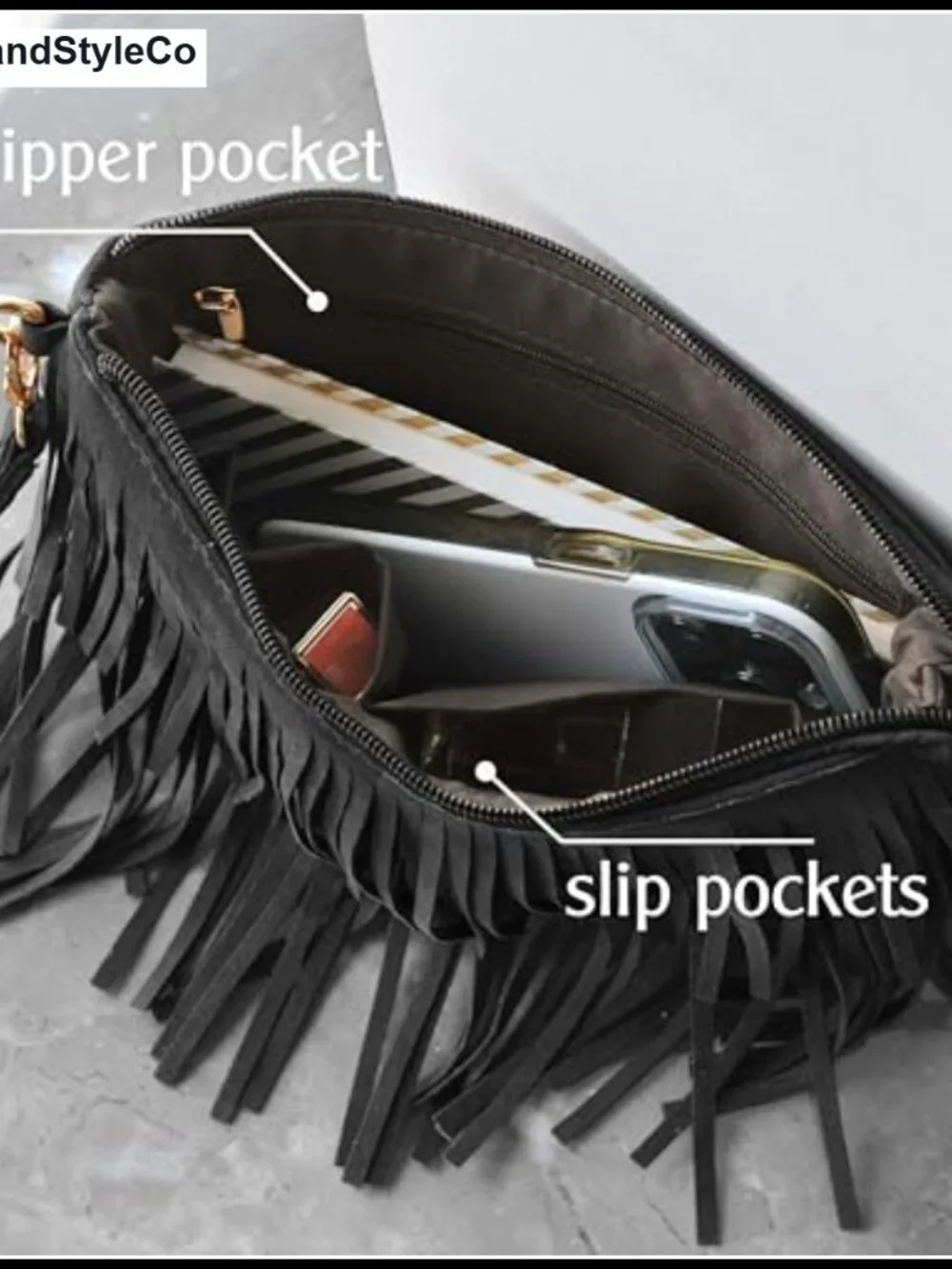 N/A boho fringe